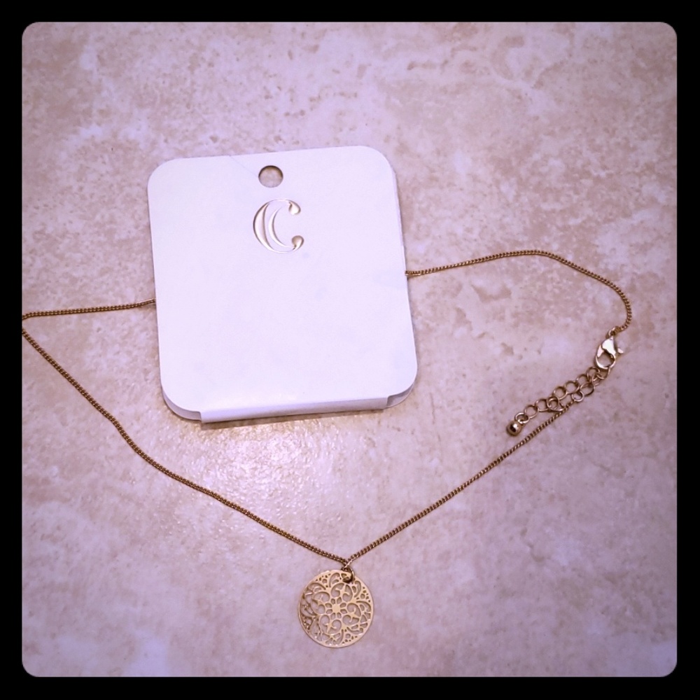 Gold necklace